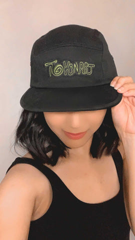 Tokinart New Logo Embroidered Five Panel Cap