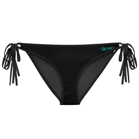 Black to Grey Reversible Bikini Bottom
