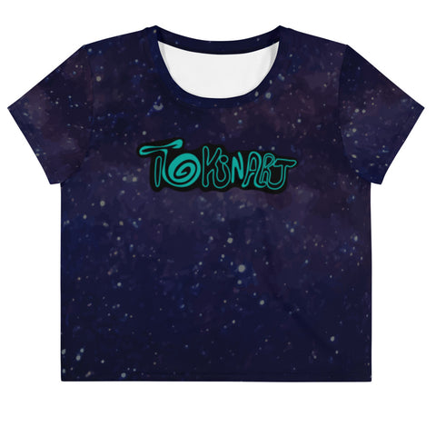 NightSky- Crop Tee