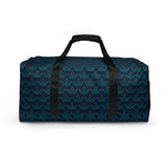 Teal and Navy Princess Crown Duffle bag