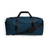 Teal and Navy Princess Crown Duffle bag