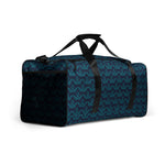 Teal and Navy Princess Crown Duffle bag