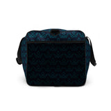Teal and Navy Princess Crown Duffle bag