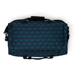 Teal and Navy Princess Crown Duffle bag