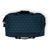 Teal and Navy Princess Crown Duffle bag