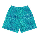 Water Ripples- Athletic Long Shorts