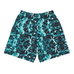 Teal Harmony- Athletic Long Shorts