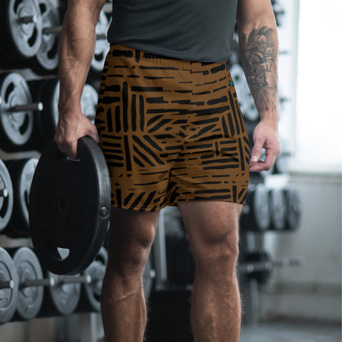 Retro Line- Athletic Long Shorts