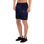 NightSky- Athletic Long Shorts