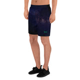 NightSky- Athletic Long Shorts