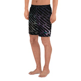 Abstract Space- Athletic Long Shorts