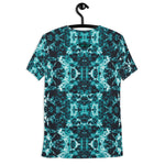 Teal Harmony-  Athletic T-shirt