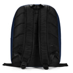 Teal & Navy Princess Crown Minimalist Backpack
