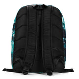 Teal Lava- Minimalist Backpack