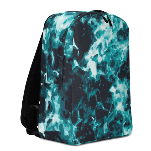 Teal Lava- Minimalist Backpack