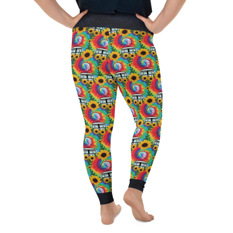 Love Bus- Yoga Leggings (2x-6x)