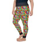 Love Bus- Yoga Leggings (2x-6x)
