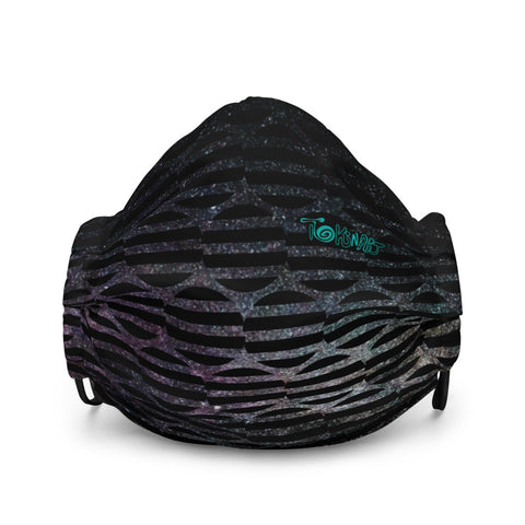 Abstract Spaces- Premium face mask