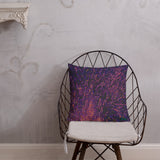 Blue Fire- Premium Pillow