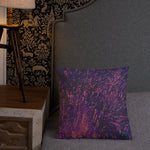 Blue Fire- Premium Pillow