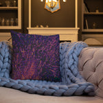 Blue Fire- Premium Pillow
