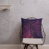Blue Fire- Premium Pillow
