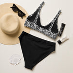Death Moth- Recycled Material- High-Waisted Bikini