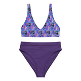 Crystal Moon- Recycled Material- High-Waisted Bikini