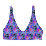Crystal Moon- Recyled Material- Padded Bikini Top