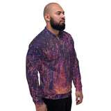 Blue Fire- Bomber Jacket
