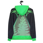 ALIEN "VISITS" BEAR Unisex Hoodie