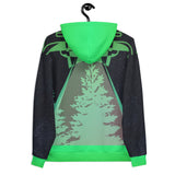 ALIEN "VISITS" BEAR Unisex Hoodie