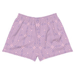 Reto Pink Swirl-  Athletic Short Shorts