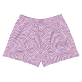 Reto Pink Swirl-  Athletic Short Shorts
