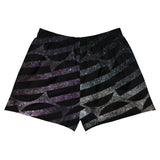 Abstract Space-Athletic Short Shorts