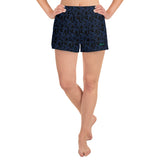 Regal Blue- Athletic Short Shorts