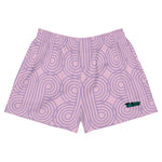 Reto Pink Swirl-  Athletic Short Shorts