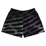 Abstract Space-Athletic Short Shorts