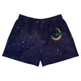 Moon in Sky-Athletic Short Shorts