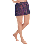 Blue Fire- Athletic Short Shorts