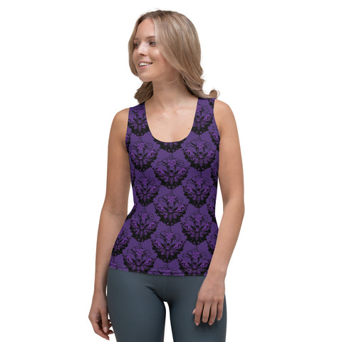 Purple Death Moth- Tank Top