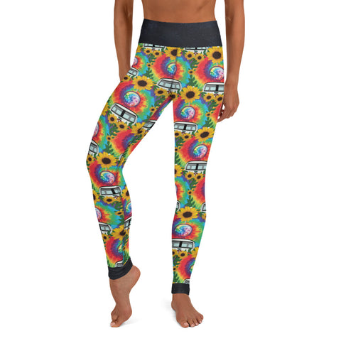 Love Bus- Yoga Leggings (XS- XL)