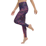 Blue Fire- Yoga Leggings (xs-xl)