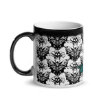 Death's- Head Moth Glossy Magic Mug - Tokinart, LLC