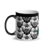 Death's- Head Moth Glossy Magic Mug - Tokinart, LLC