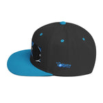 Depth of Blue Snapback Hat - Tokinart, LLC