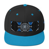 Depth of Blue Snapback Hat - Tokinart, LLC