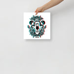 3d Bear- Poster