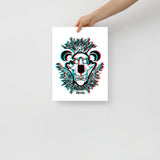 3d Bear- Poster