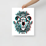 3d Bear- Poster